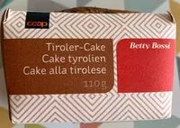 Mängden socker i Cake tyrolien