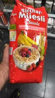 Mängden socker i Birchermüesli Classic