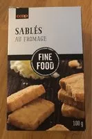 Mängden socker i Sablés au fromage