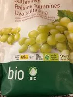 Mängden socker i Raisins sultanines