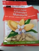 Mängden socker i Amandes entières émondées