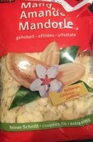 Mängden socker i Coop Mandeln