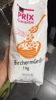 Mängden socker i Birchermüesli