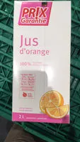 Mängden socker i Jus d'orange