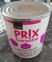 Mängden socker i cocktail de fruits