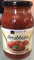Mängden socker i Sauce tomate Arrabbiata