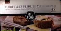 Mängden socker i Beurre à la fleur de sel de Guérande