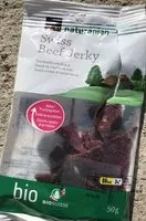 Mängden socker i Swiss Beef Jerky Snack de viande séchée
