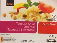Mängden socker i Coop Betty Bossi Taboulé salat Oriental