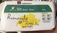 Mängden socker i Bio beurre romandie