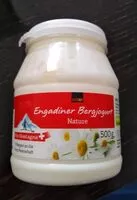 Mängden socker i Engadiner Bergjogurt