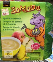 Mängden socker i Compote de pommes et bananes