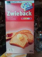 Mängden socker i Zwieback