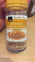 Mängden socker i Graines de moutarde jaune
