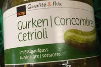 Mängden socker i Qualité & Prix Concombres au vinaigre