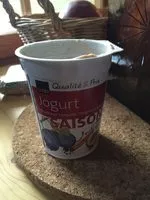 Mängden socker i Yogourt de saison pruneaux cannelle