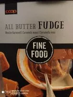 Mängden socker i All butter fudge fine food