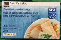 Mängden socker i Qualité & Prix Filets de cabillaud du Pacifique Royal