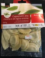 Mängden socker i Cappelletti alla ricotta e all'aglio orsino