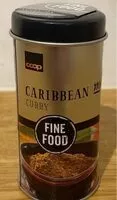 Mängden socker i Caribbean curry