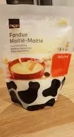Mängden socker i Fondue moitié-moitié