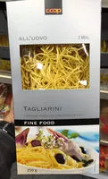 Mängden socker i Tagliarini All'Uovo