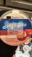 Mängden socker i Soft Ice Vanille / Griotte