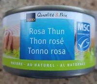Mängden socker i Rosa Thon - nature