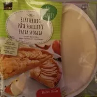Mängden socker i Pâte feuilletée dans son moule