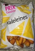 Mängden socker i Madeleines