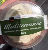 Mängden socker i Mediterraneo Beurre aux herbes