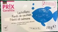Mängden socker i PR!X Garantie Lachsfilets mit Haut, entgrätet