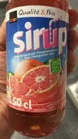 Mängden socker i Qualite & Prix Sirop de pamplemousse