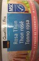 Mängden socker i Rosa Thunfisch Coop