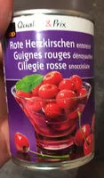 Mängden socker i Rote Herzkirschen entsteint