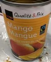 Mängden socker i Tranches de mangues