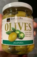Mängden socker i Olives vertes jalapenos
