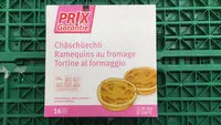 Mängden socker i Ramequins au fromage