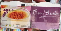 Mängden socker i Crème Brûlée