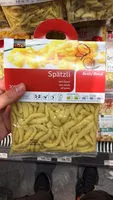 Mängden socker i Spätzli aux oeufs