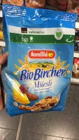 Mängden socker i Bio Bircher Müesli