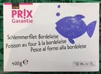 Mängden socker i Prix Garanite Poisson au four à la bordelaise