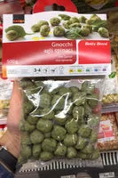 Mängden socker i Gnocchi agli spinaci