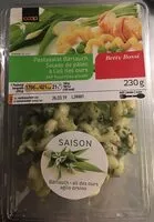 Mängden socker i Salade de pates ail des ours