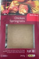 Mängden socker i Asian Chicken Springrolls