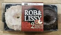 Mängden socker i Black & White Crumble Donuts