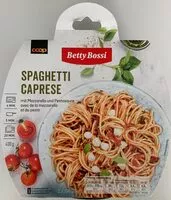 Mängden socker i Spaghetti Caprese