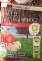 Mängden socker i Jus de pomme