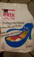 Mängden socker i Fruchtgummi Frösche