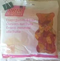 Mängden socker i Oursons auc fruits